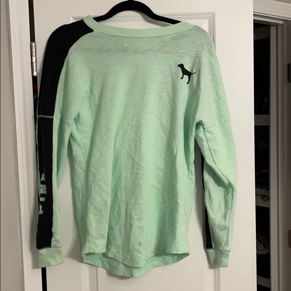 Mint Green PINK Sweatshirt